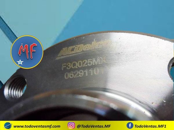 Cubo Rueda o Mozo Delantero Corsa Original Acdelco (19103077) - Imagen 3
