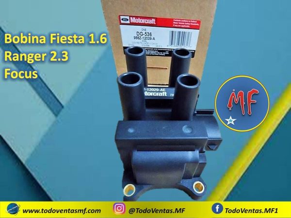 Bobina Ford Fiesta 1.6 / Ranger 2.3 / Focus / Original Motorcraft (DG-536)