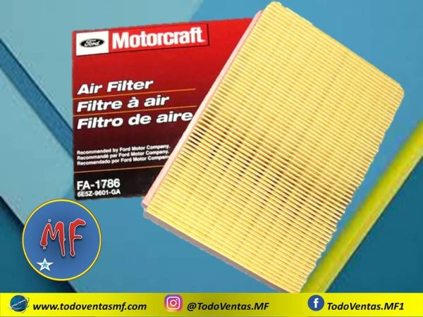 Filtro De Aire Ford Fusion 3.0L Orig. Motorcraft Made In Mexico (FA-1786) - Imagen 2