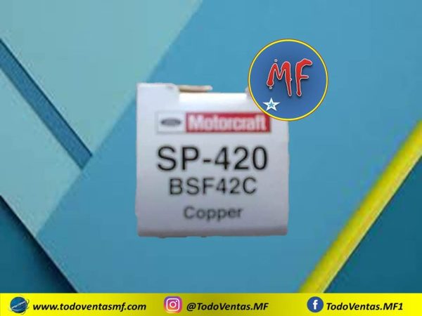 Bujía Para F150 / Bronco 300 / 250 Original Motorcraft Mexicana (SP-420) - Imagen 4