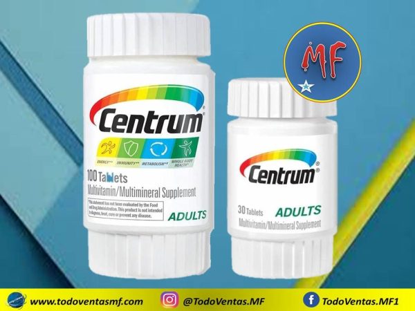 Multivitaminico Centrum Adulto 130 tabletas - Imagen 2