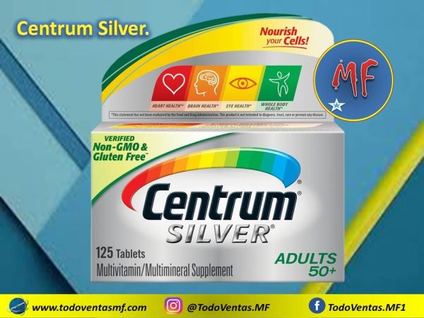 Multivitaminico Centrum Silver 125 tabletas