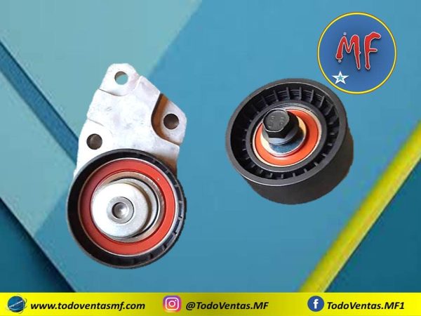Kit de Tiempo Chevrolet Aveo 1 Polea, 1 Tensor, 1 Correa Mitsuba (KIT-AVEO) - Imagen 3