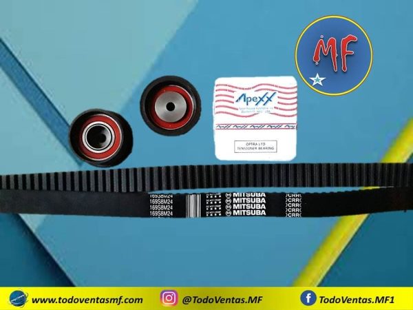 Kit de Tiempo Optra Limited Apexx – Correa, Tensor, Poleas (KIT-OPTRA-LTD) - Imagen 2