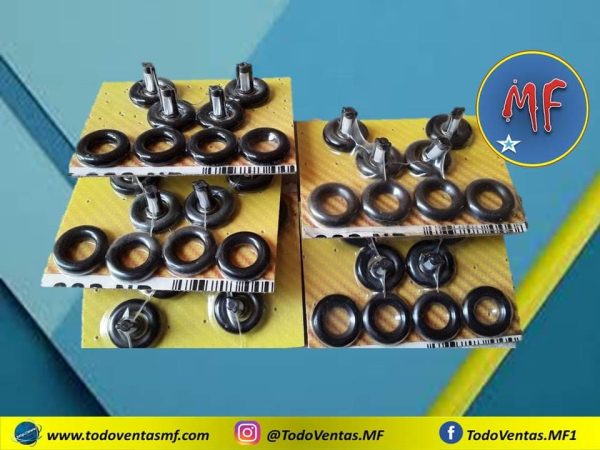 Kit Micro Filtros para 4 inyectores Chevrolet 4 Micro Filtros 8 Orings (KIT-002) - Imagen 2