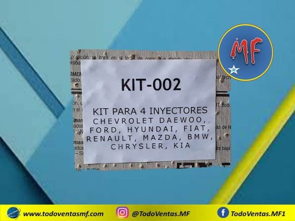 Kit Micro Filtros para 4 inyectores Chevrolet 4 Micro Filtros 8 Orings (KIT-002) - Imagen 3