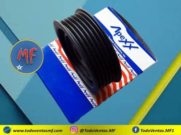 Polea Loca Tensor Acanalada Chevrolet Corsa Marca Apexx (90409238-R) - Imagen 4