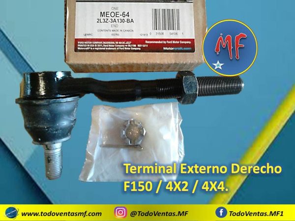 Terminal Externo Derecho F150 (Mexicana) 98-08 4×2 / 4×4 (MEOE-64)